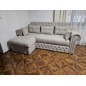 Coltar Chester extensibi, cu spatiu pentru depozitare si perne decorative