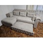 Coltar Chester extensibi, cu spatiu pentru depozitare si perne decorative