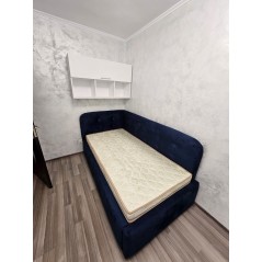 Pat de colt tapitat cu stras