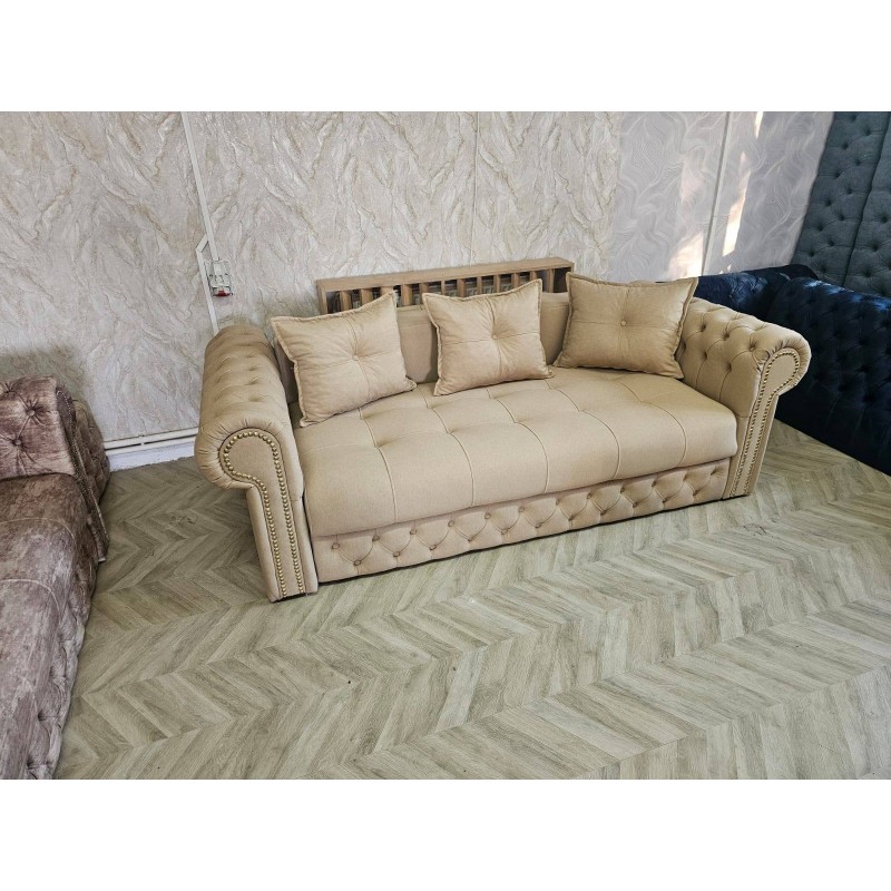 Canapea cu brate cjester extensibila in 2 parti Canapea cu brate cjester extensibila in 2 parti