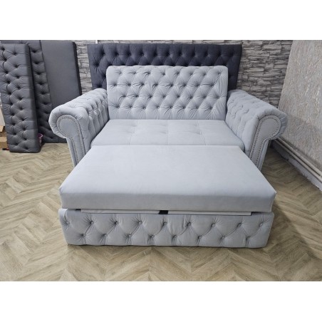 Canapea in doua parti cu sistem